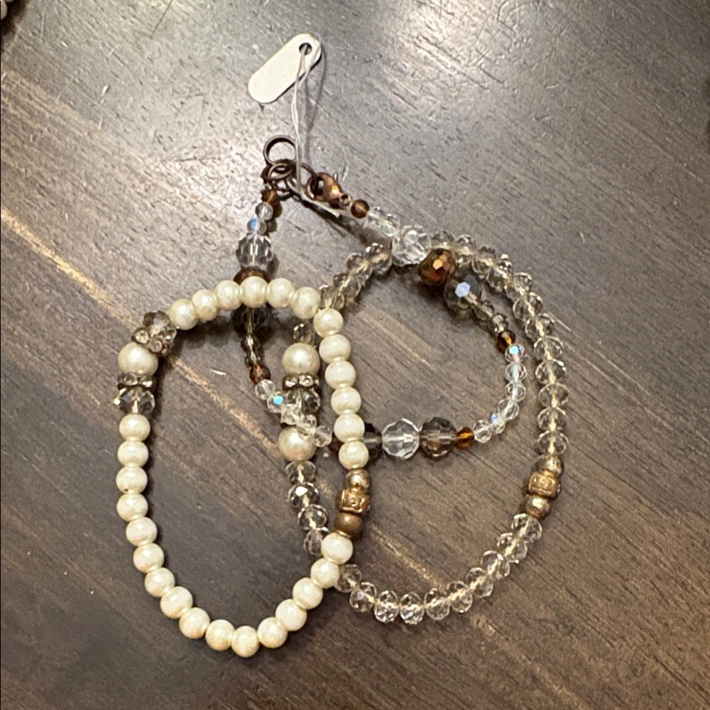 Elegant Beaded Bracelet Set